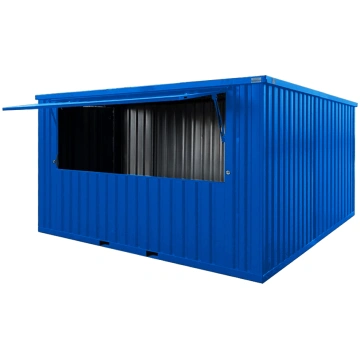 Bar Container 4x4 metri Zilais RAL 5012