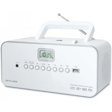 Muse | M-28RDW | Portable radio CD/MP3 Player with