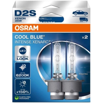 85V D2S XENON PIRN 35W +150% 6200K COOL BLUE INTEN