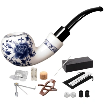 Tabakas pīpe FT-39998 - Balta KP39998 HARAHU