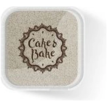 Dekori cukura pērlītes mini baltas 550g CAKE&BAKE 