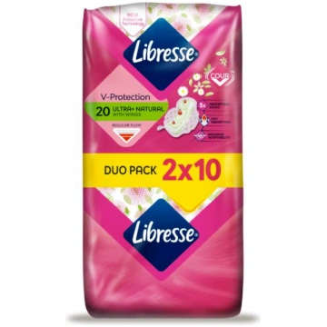 LIBRESSE Aloe&Chamomile Normal higiēniskās paketes