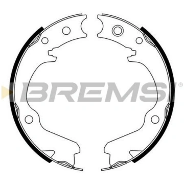 Bremžu loki stāvbremzei AIZ. 172mm IMPREZA / LEGAC