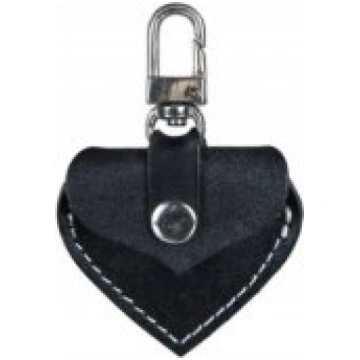 TRIXIE Trixie LEATHER ADDRESS, HEART, BLACK Aksesu