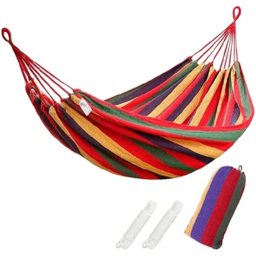 Cotton Hammock - 190 x 150 cm Outdoor Double Campi