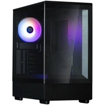 PC case P10 MicroATX Mini Tower black | P10 Black 