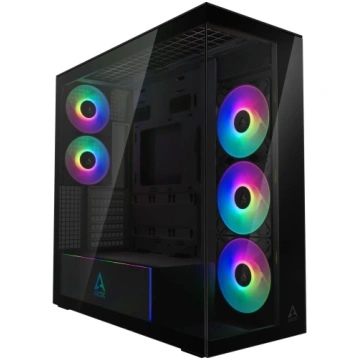 Case ARCTIC EATX Black Midi Tower PC Xtender (Mirr