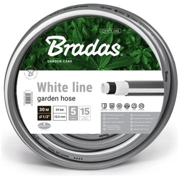 Laistīšanas šļūtene Bradas, White Line, 20 m
