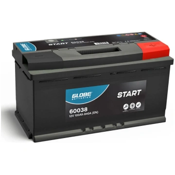 GLOBE Start SMF 95Ah auto akumulators 23,30 kg Led