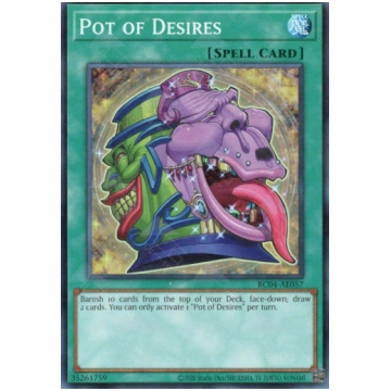 RC04-AE057 Pot of Desires (SR) Konami