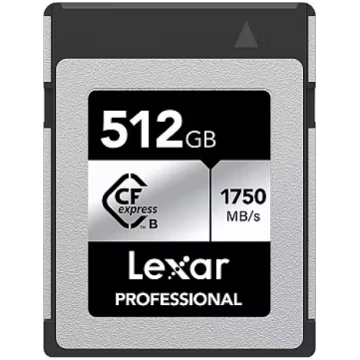 Lexar memory card Pro CFexpress 512GB Type B Silve