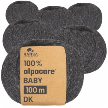 Hansa-Farm 100% bērnu alpakas vilna 25 krāsās - 30