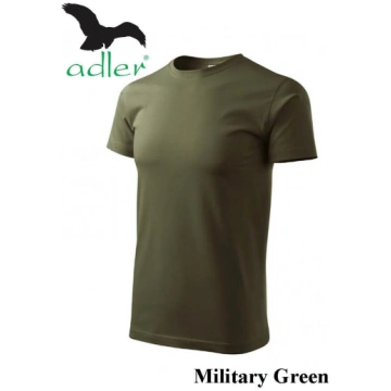 T-krekls ADLER Basic 129 militārā zaļā krāsā S