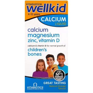 WELLKID Calcium šķidrums, 150 ml