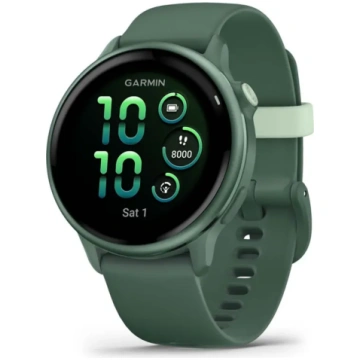 Garmin vívoactive 6 viedpulkstenis (42 mm, Green) 