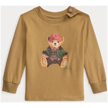 Ralph Lauren Camel Colour Bear Top