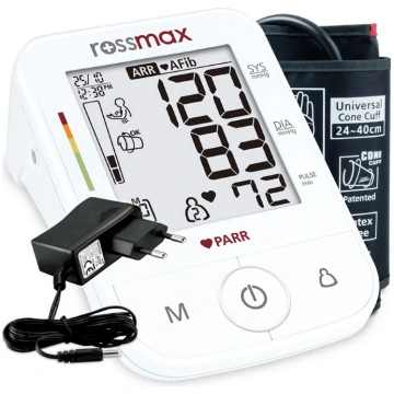 ROSSMAX X5 PARR asinsspiediena mērītājs ar adapter