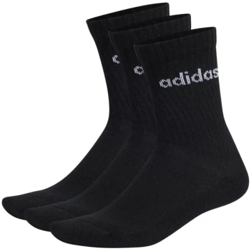 adidas Linear Crew Cushioned 3PP zeķes IC1301 Meln