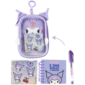 Cerda - Stationery Set Plush Hello Kitty Kuromi (I