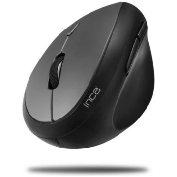 Inca Vertical Mouse Wireless/1600DPI/6 Buttons/USB