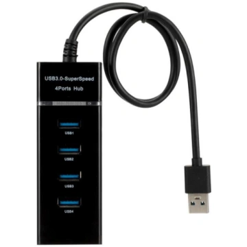 RoGer AD15651 USB 3.0 Hubs - Sadalītājs 4 x USB 3.