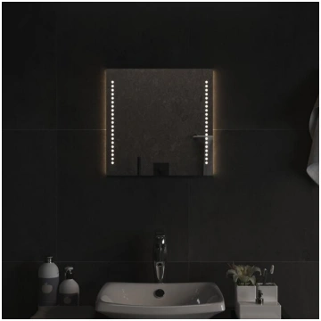 LED vannas istabas spogulis, 40x40cm vidaXL