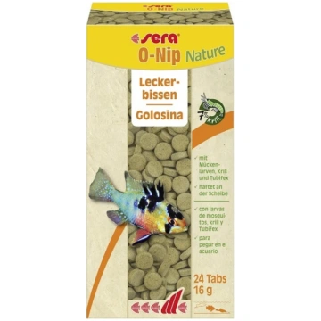 Barība zivīm : Sera O nip FD mix, 24 tab
