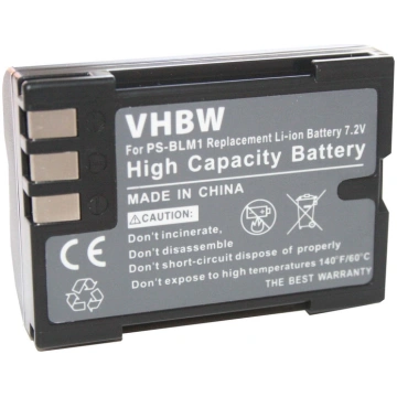 Akumulators, VHBW, VHBW BATTERY BLM1 Olympus PS-BL