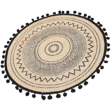 SOIMISS Creative Jute Place Mat 40 cm Heat Resista