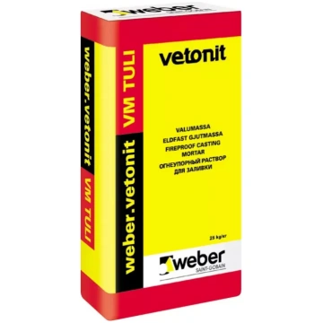 Karstumizturīgā mūrjava Weber.vetonit VM Tuli, 20k
