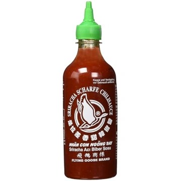 Mērces - Sriracha asā mērce ar ekstra ķiplokiem, 5