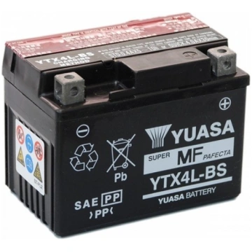 YUASA Akumulators YTX4L-BS 3Ah 50