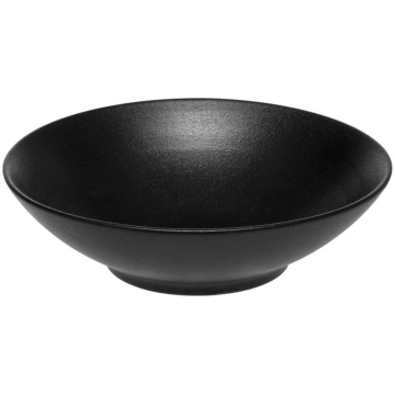Keramikas zupas šķīvis MAKU 308040, 21cm, melns