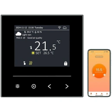 KETOTEK WiFi termostats elektriskajai apsildāmai g
