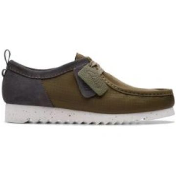 CLARKS WALLABEE FTRE LO OLIVE 176226