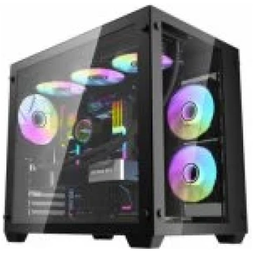 DarkFlash C285 Black datoru korpuss C285 BLACK-DAR