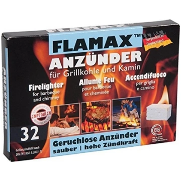 Flamax 1318113 Paraffin ignition cubes 32pcs 13181