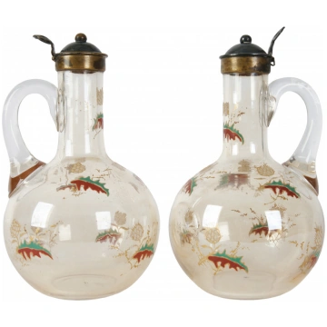 Karafes pāris "Baccarat" A pair of carafes "Baccar