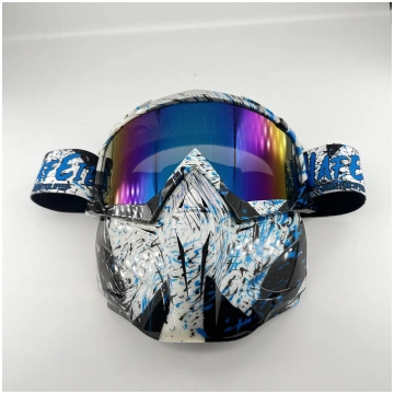 NAFEIB Protective Windshield Mask Motorcycle Men"s