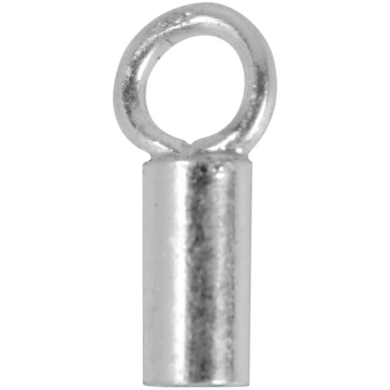 Embout pour cable 0,80 mm, Argent 925, sachet de 6