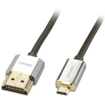 Kabelis Lindy Hdmi Micro - Hdmi 0.5m Sudraba (4168