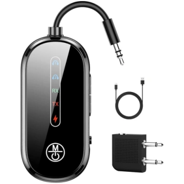 Bluetooth 5.4 adapteris lidmašīnai, 2 in 1 Bluetoo