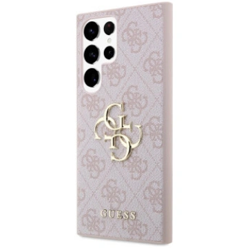 Guess PU 4G Metal Logo Case for Samsung Galaxy S24