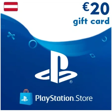 PSN Card 20 EUR (Austrija) - PlayStation Dāvanu Ka