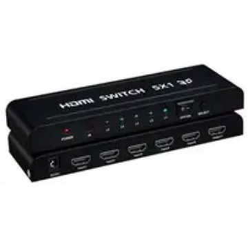 PREMIUMCORD HDMI switch 5:1 metal with remote cont