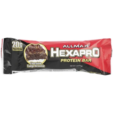 ALLMAX, Hexapro™, Protein Bar, Chocolate Fudge Bro