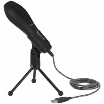 DeLOCK USB condenser microphone with table stand (