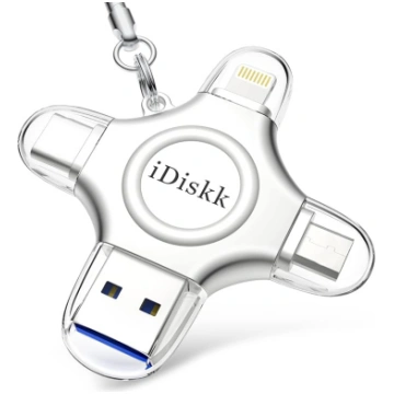 iDiskk Sertificēts Lightning cietais disks 128GB M