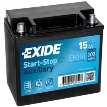 Akumulators Exide 15 Ah200 A EN