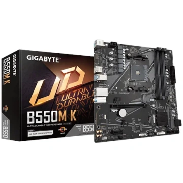 Gigabyte B550M K 1.0 M/B Processor family AMD Proc